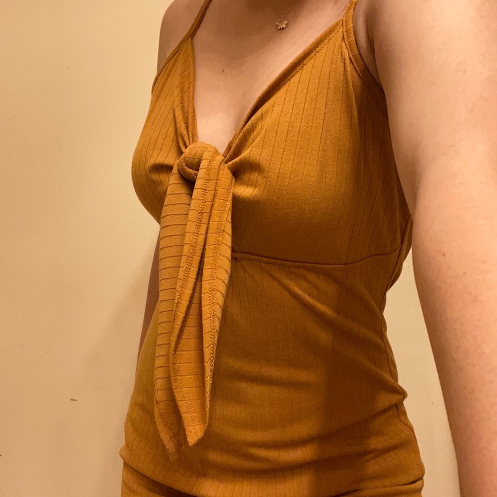 Dark Yellow/Orange Dress